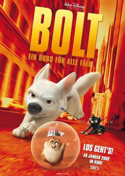 Bolt (2008) โบลท์ ซูเปอร์โฮ่ง ฮีโร่หัวใจเต็มร้อย