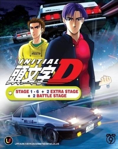 Initial D นักซิ่งดริฟท์สายฟ้า ภาค 1-6 ตอนที่ 1-81 พากย์ไทย (ครบทุกตอน)