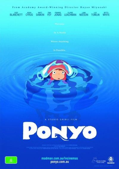 Ponyo On The Cliff By The Sea โปเนียว ธิดาสมุทรผจญภัย (2008) พากย์ไทย The Movie