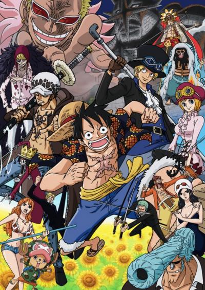 One Piece วันพีช ซีซั่น 17 เดรสโรซ่า ตอนที่ 629-750 พากย์ไทย